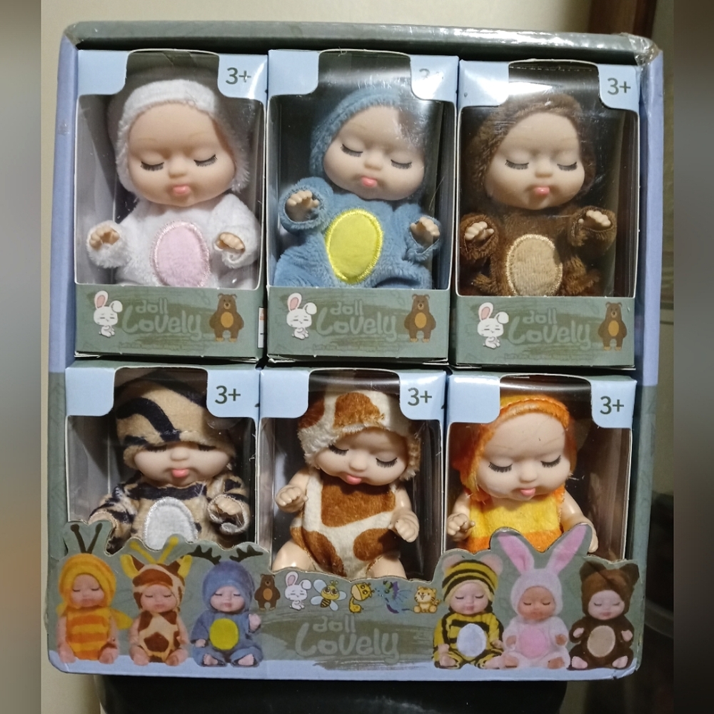 Doll Lovely 6pc doll set